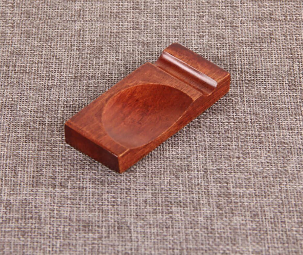Linshing Wooden Chopstick Holder Spoon Fork Rest Holder Tableware Kitchen Tool view 2