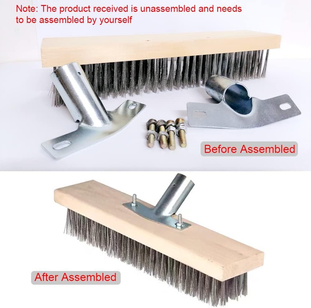 1Pcs 12 Inch Large Pool Brush — image 1
