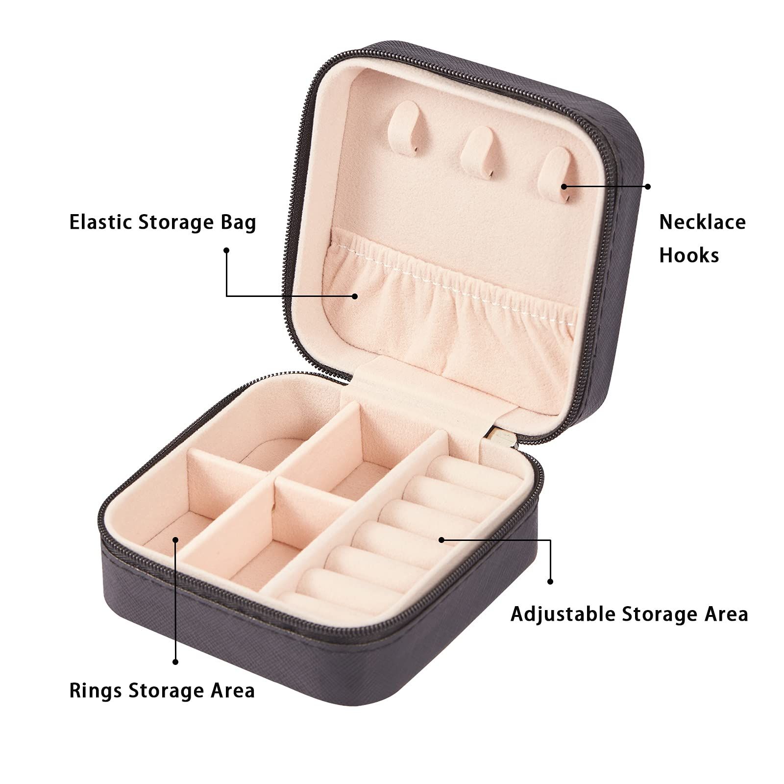 PU Leather Small Jewelry Box view 2