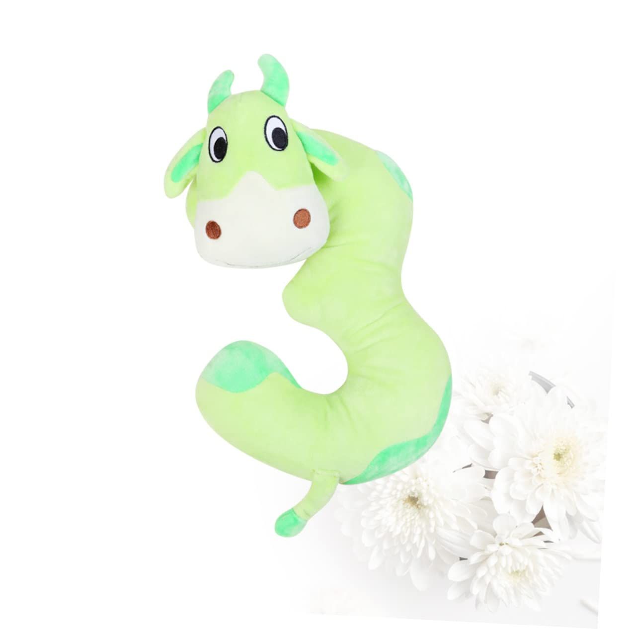 Puzzle Toys 1pc Sleeping Face Number Throw Pillow Plush Animal Pillow Animal view 4