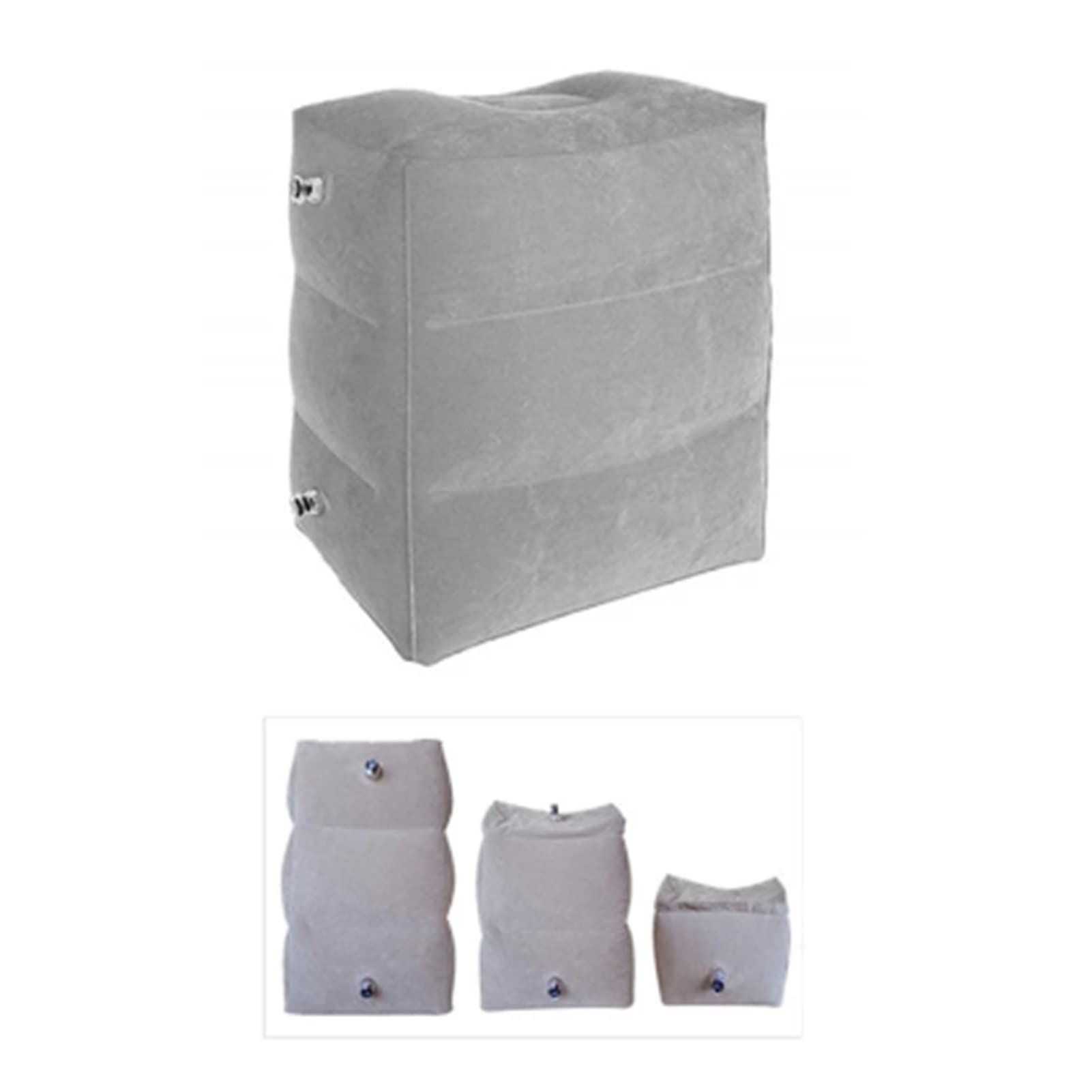 Footrest Pillow Aeroplane car Bus Pillow Inflatable Travel footrest Pillow view 2