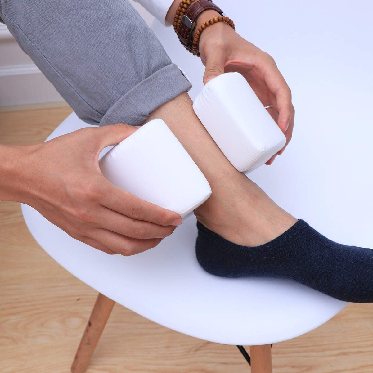 Foot Elevation Pillow， Leg Pillows For Elevation Blood Circulation For Bed view 3