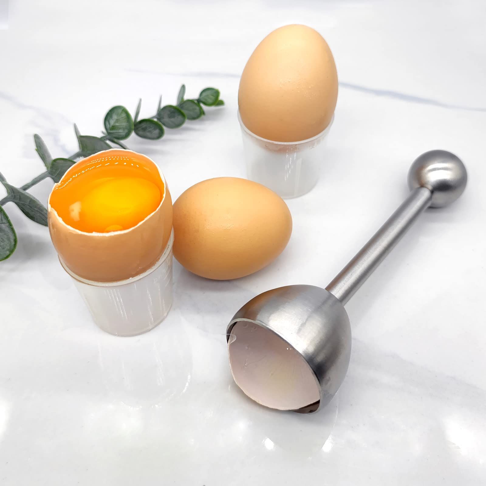 Steel Egg Cracker Topper Eggshell Cutter Egg Cracker Opener Shell Separator view 4