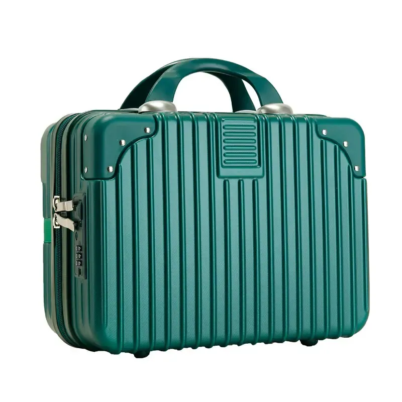 Makeup Travel Case Hard Shell Vanity Cases Portable Waterproof ABS Cosmetic view 4