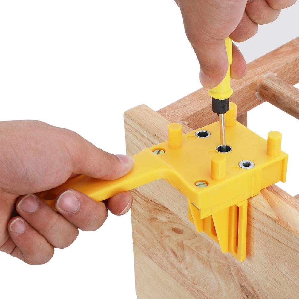 Dowelling Jig, Woodworking Dowelling Jig Drill Bits Handheld Drill Guide Hole view 4