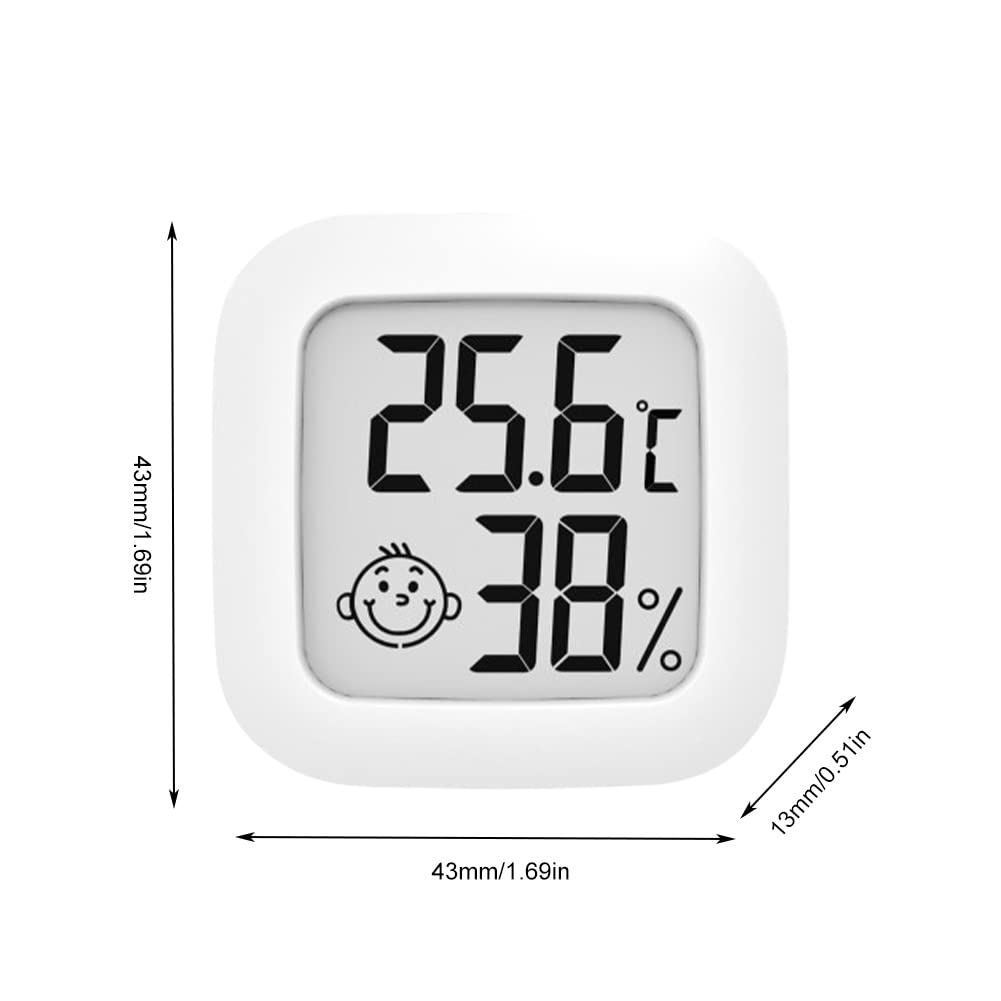 2PCS Digital Hygrometer Indoor Thermometer Room Thermometer and Humidity Gauge view 2
