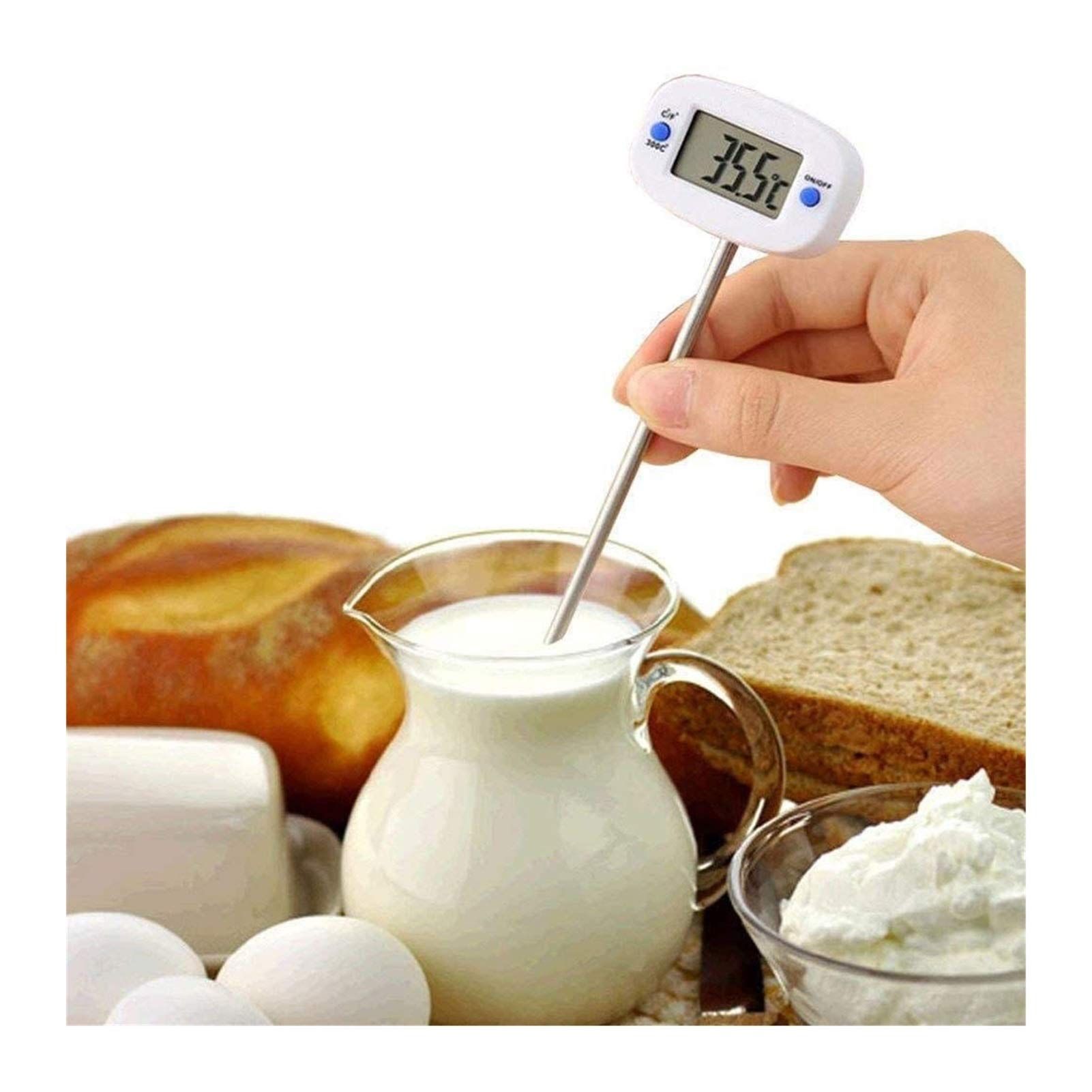 Milk Thermometer Multi-Purpose Thermometer Water Temperature-Read Meat Food view 5