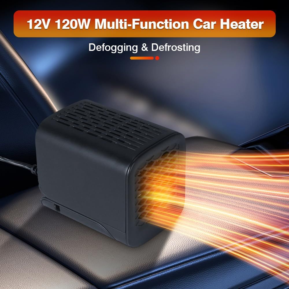 360 Degree Adjustable for Defrosting Defogger with Heating Cooling view 4