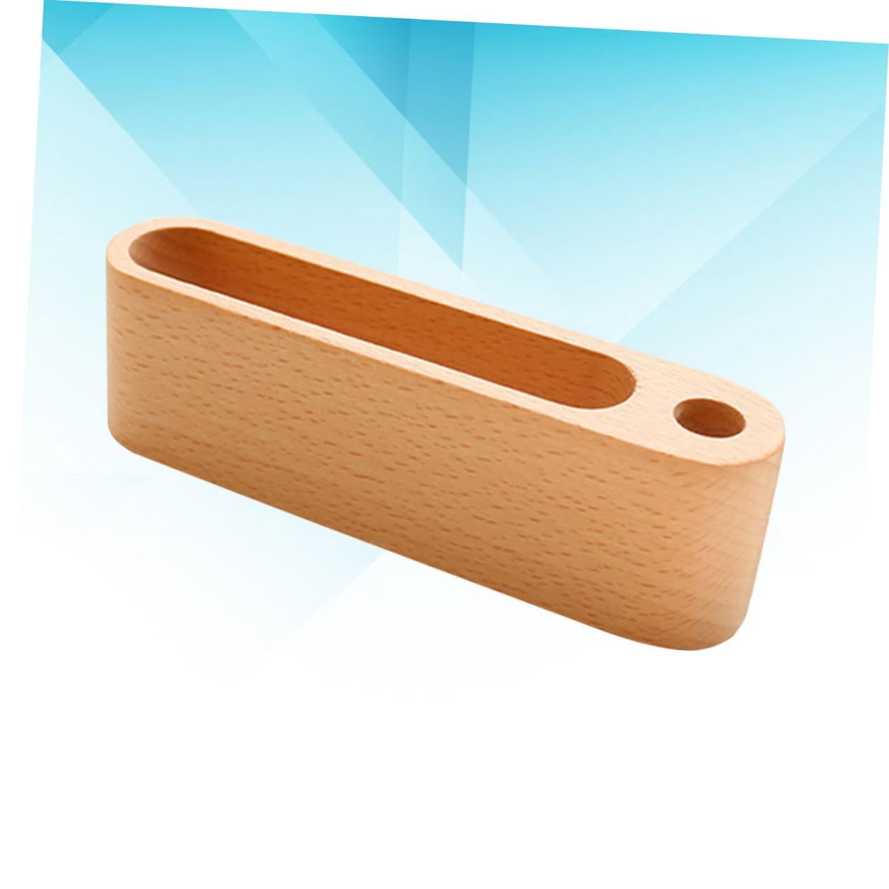 Wood Business Card Holder for Desk Display Holders for Business Cards Business view 4