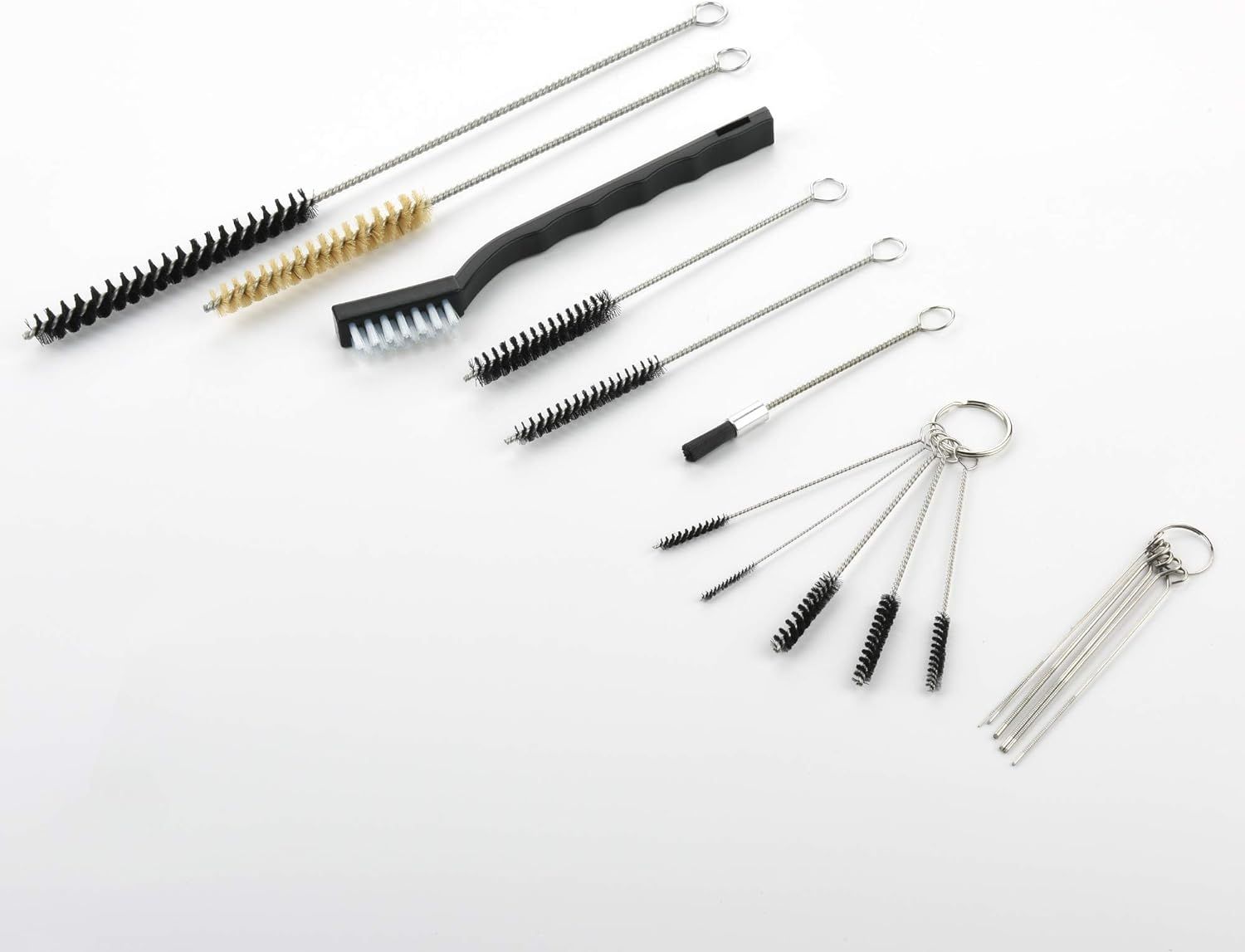 17-Piece Comprehensive Spray Gun Cleaning Brush Set - Versatile Tools for view 4
