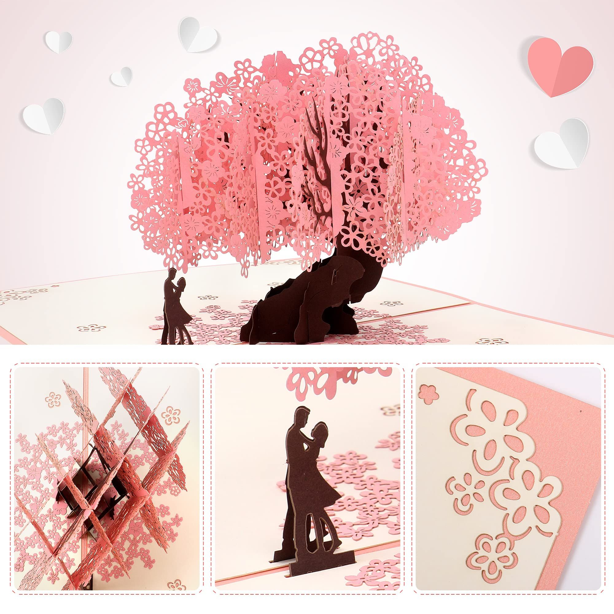 Anniversary Card with Envelope and Note Tag view 5