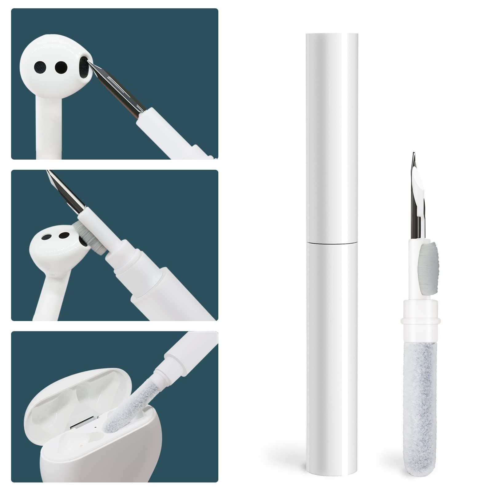 3-in-1 Multifunctional Earbud Cleaning kit with Sponge