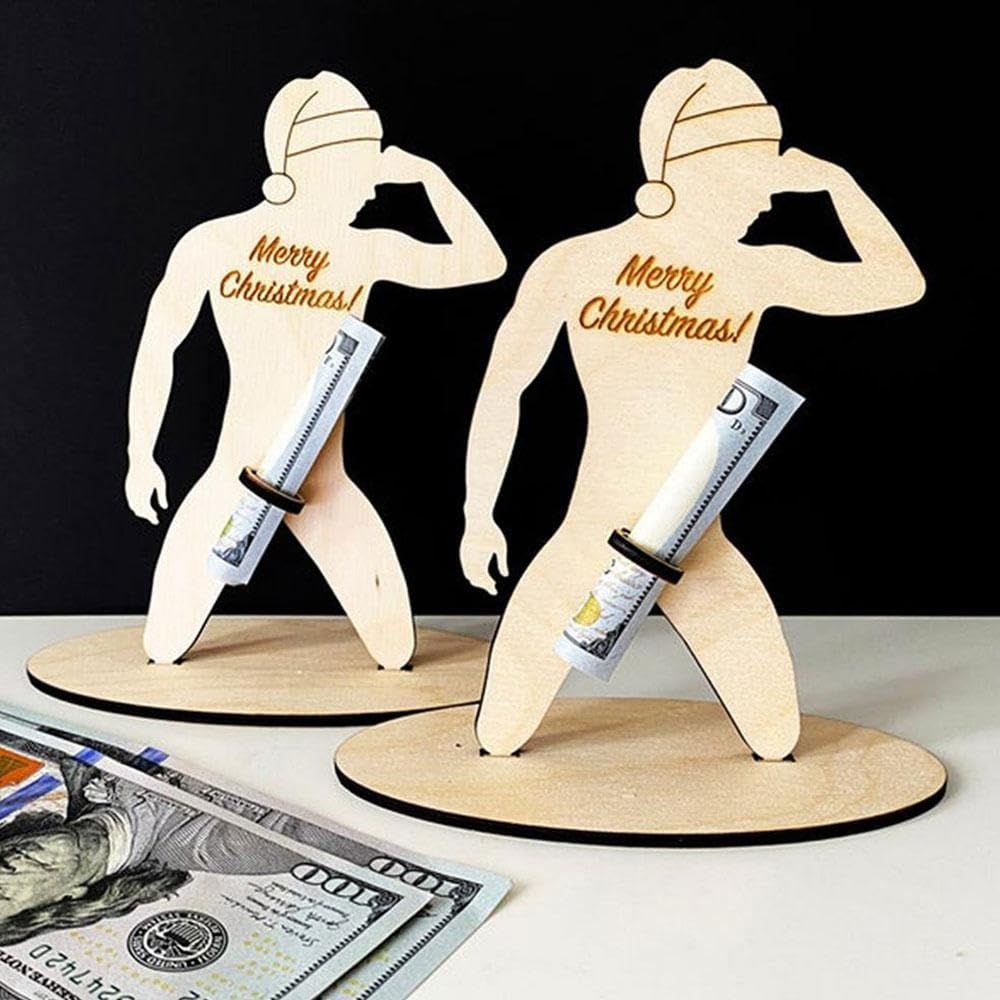 Funny Christmas 3D Money Clip