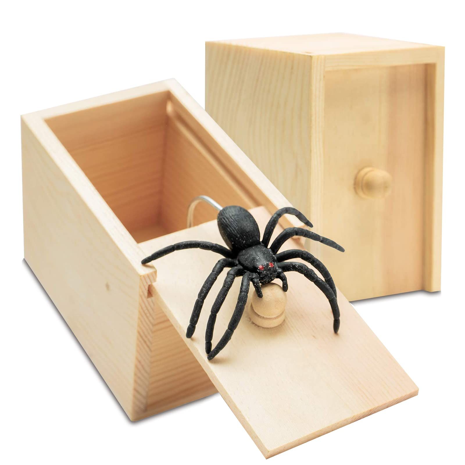 Fake Spider in a Box Prank Gift for Adults Kids
