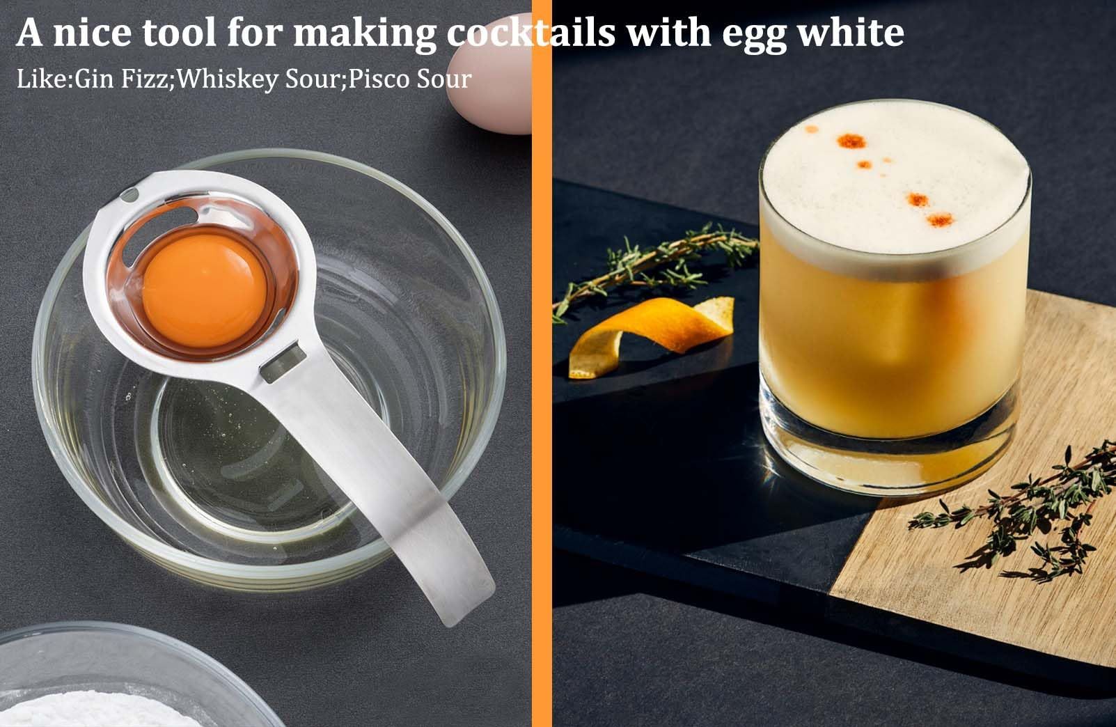 Stainless Steel Egg Separator - 2 Pack view 3