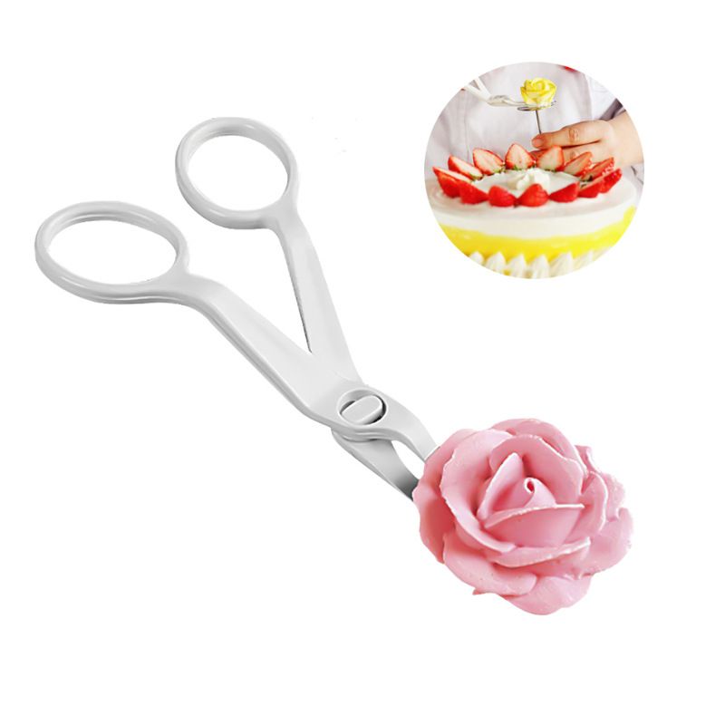 Plastic Flower Lifter Piping Flower Scissors Plastic Plastic Flower Making — image 1