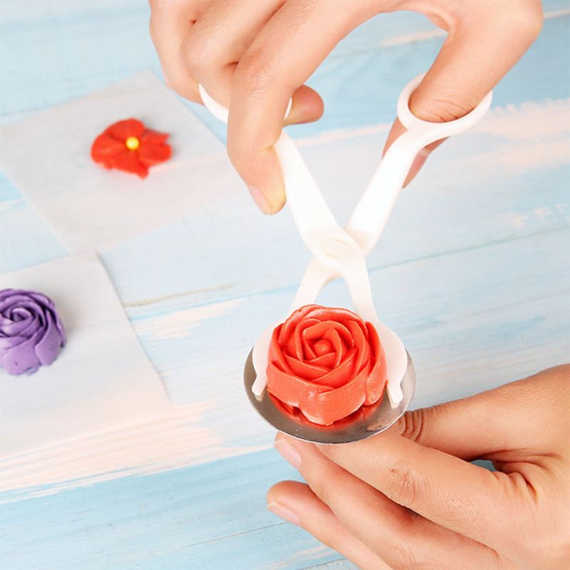 Plastic Flower Lifter Piping Flower Scissors Plastic Plastic Flower Making view 3