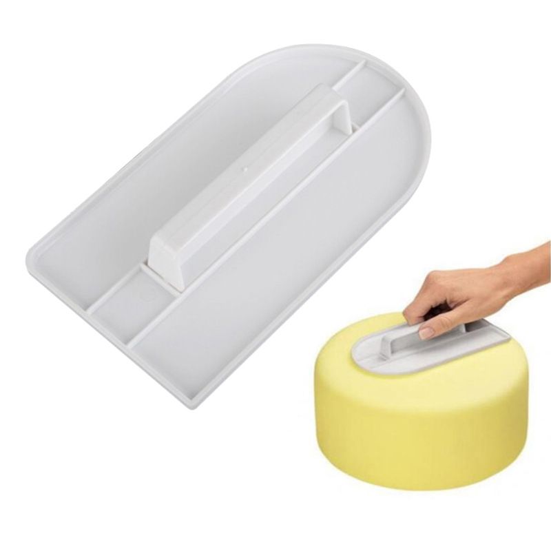 1 PCS Cake Smoother Tool Scraper with Handle view 4