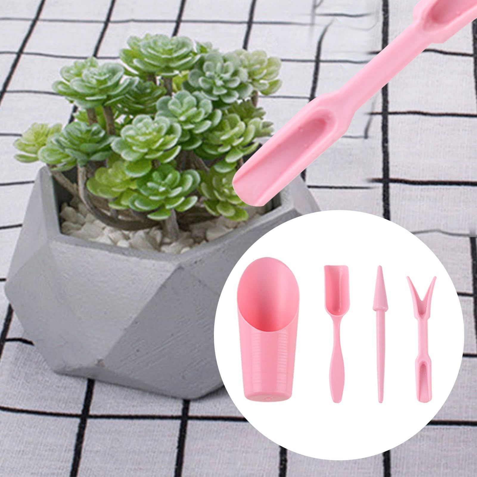 Mini Garden Tool Set Small Plant 4pcs Garden Shovel Hand Tools Transplanting view 3