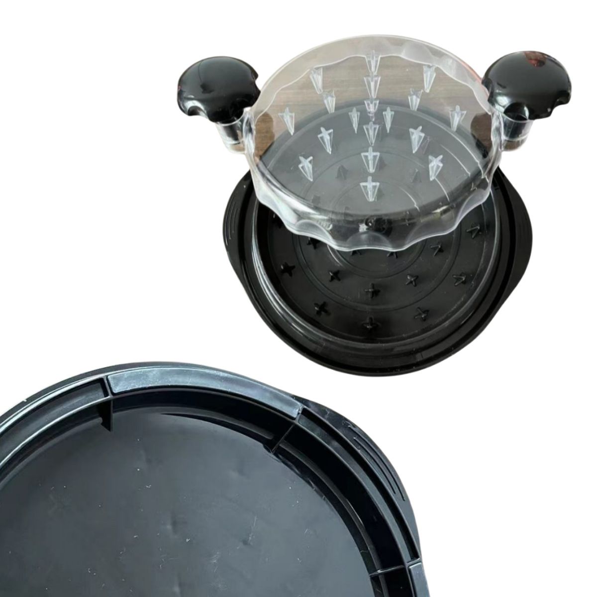 Chicken Shredder, Professional Chicken Breast Shredder Tool Twist, Transparent view 3