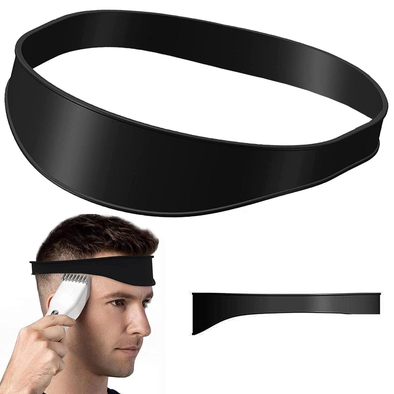 Neckline Shaving Template and Hair Trimming Guide