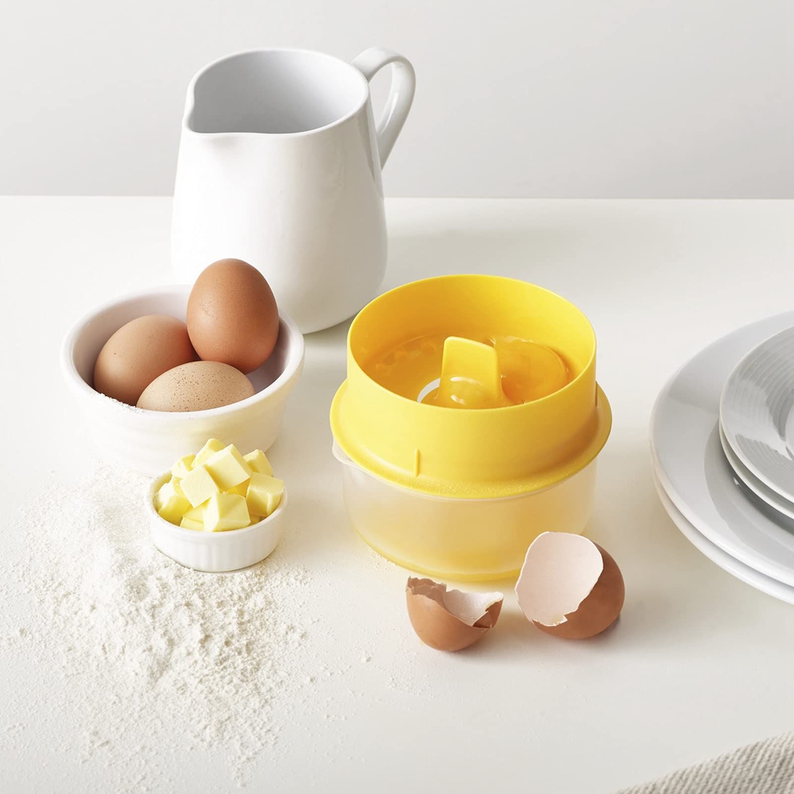 Egg White Filter, Household Egg Separator Multiple Leaking Holes Plastic view 5