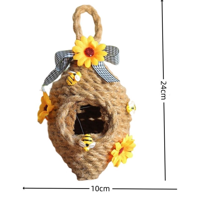 Bee Hive Decor Honey Bee Tiered Tray Decor Bee Spring Summer Rustic Decor Bee view 2