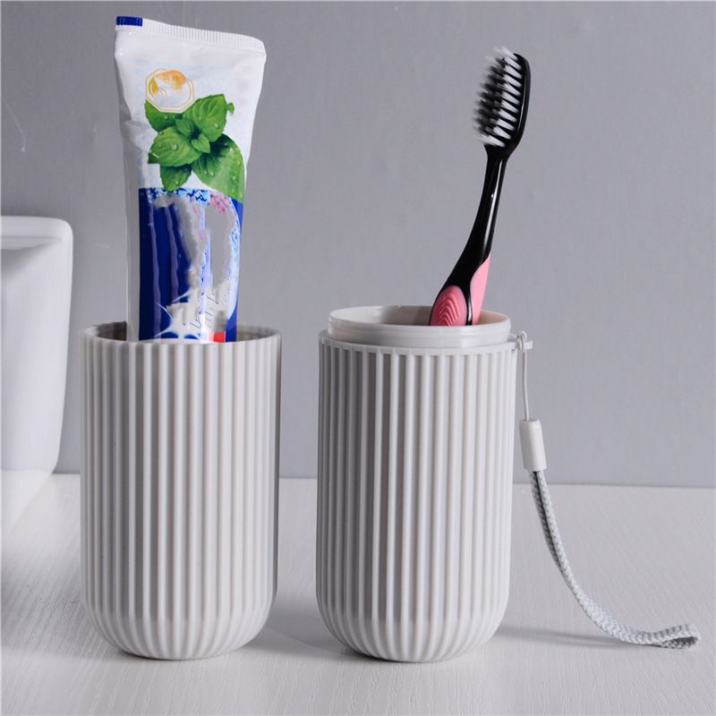 Travel Toothbrush Case, 7.6'' Long Plastic Toothbrush Storage Portable view 4
