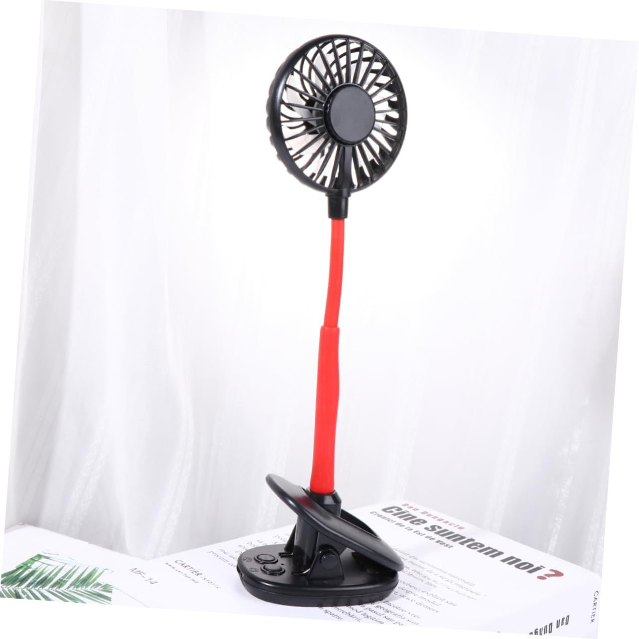 Hands Free Portable Neck Fan - Rechargeable Mini USB Personal Fan Battery view 3