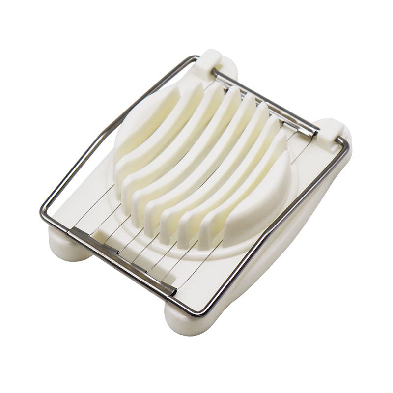 Egg slicer heavy-duty aluminum stainless steel wire egg knife portable kitchen — image 1