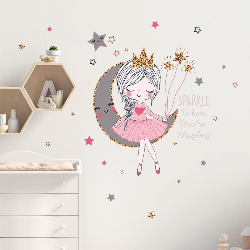 Colorful, cute and lovely children's wall stickers, detachable wall stickers view 4