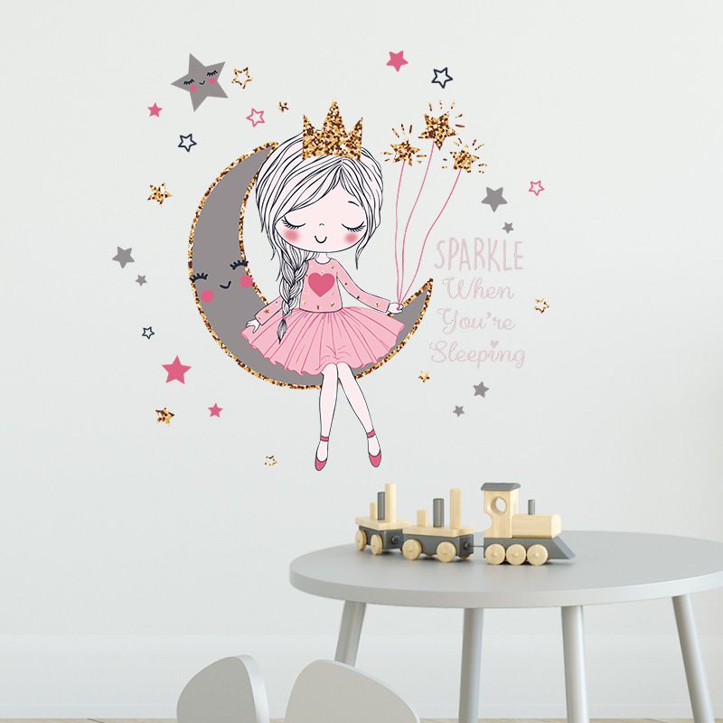 Colorful, cute and lovely children's wall stickers, detachable wall stickers view 5