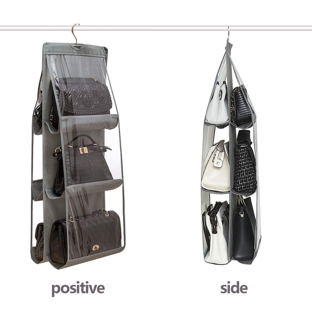 Handbag wallet storage rack view 4