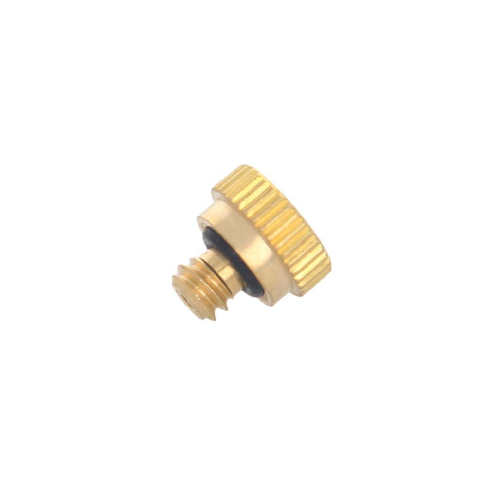 2pcs 2 points brass low-pressure nozzle quick plug socket plug spray suit view 2