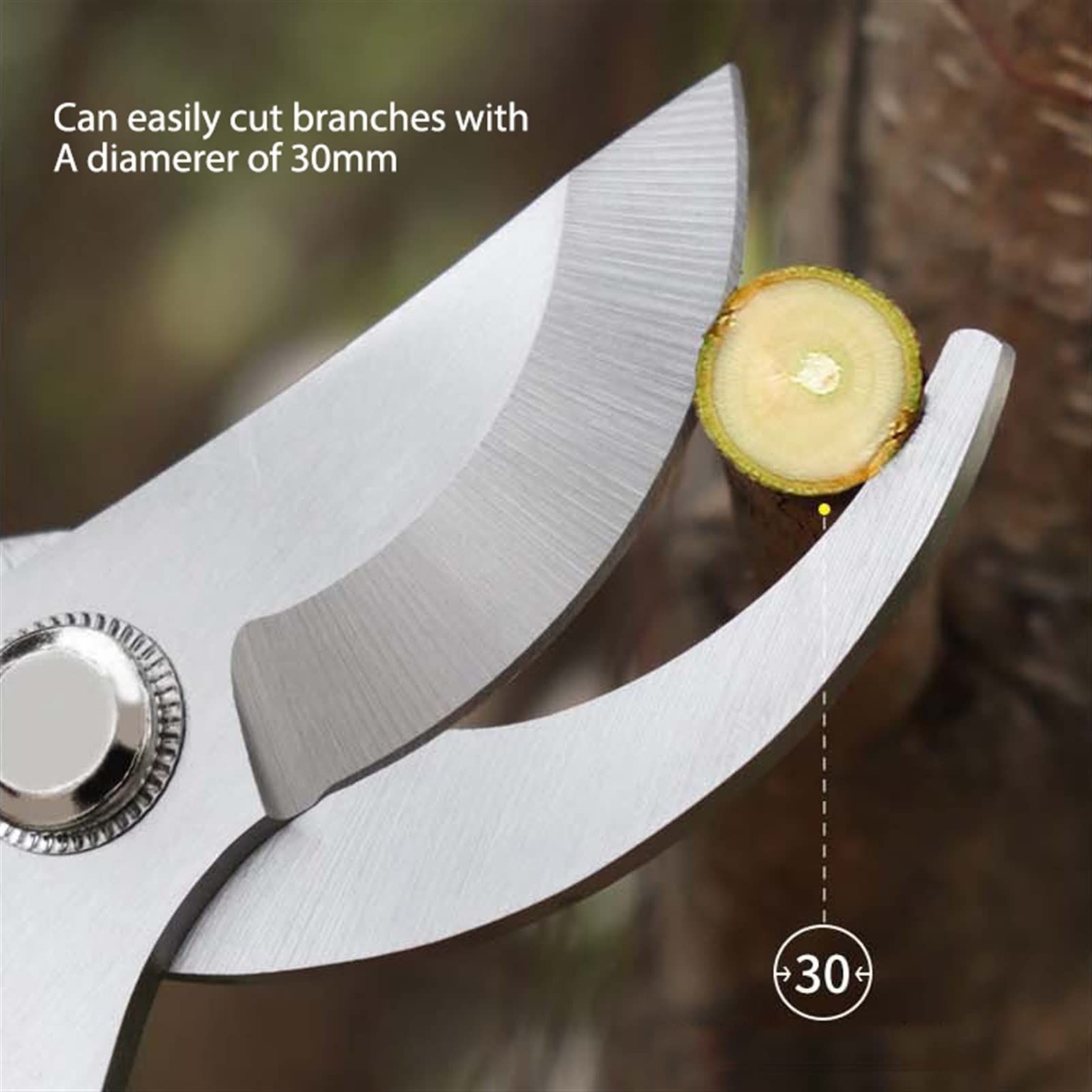 Garden Pruning Scissors Plant Shears Tree Trimmers view 4