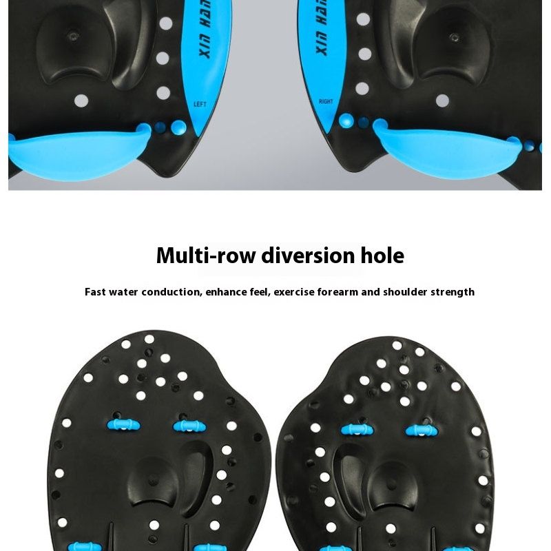 Swim Paddles Professional Agility Power Hand Paddle for Swimming Training for view 4