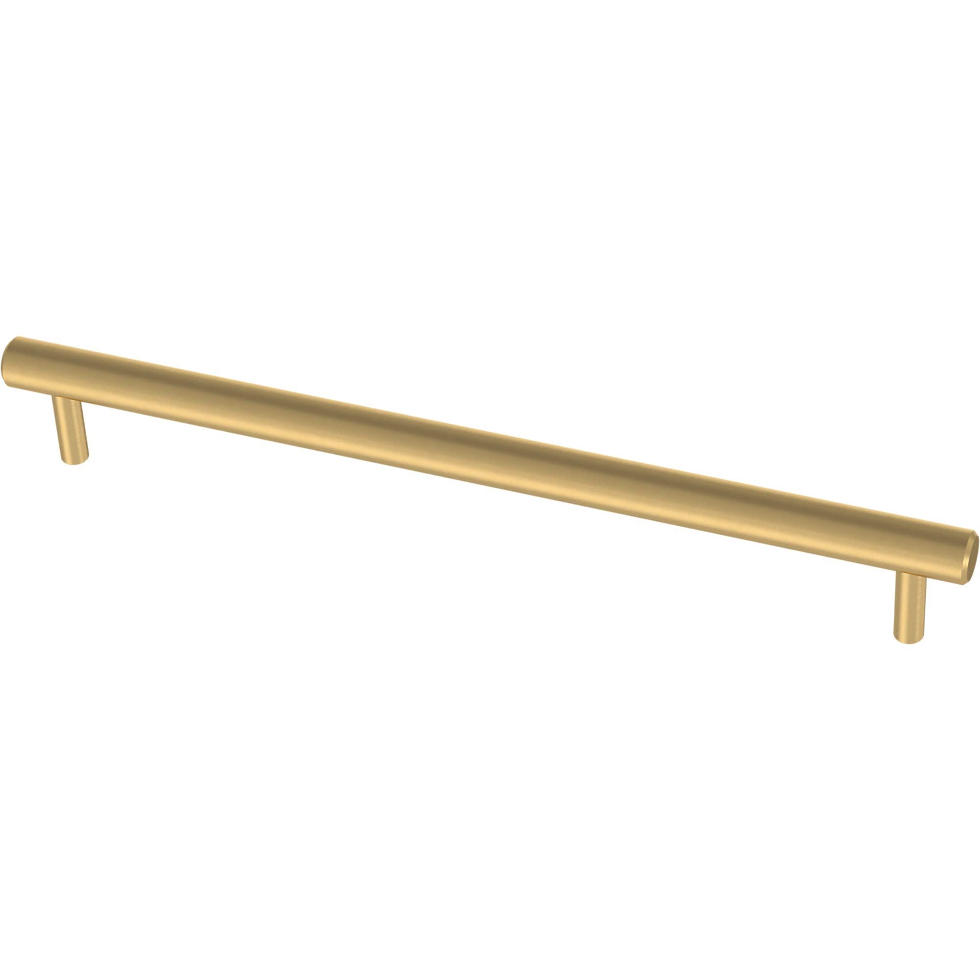 (4-Pack) Cabinet Handles 8.6" Satin Gold Cabinet Pulls Handles for Cabinets
