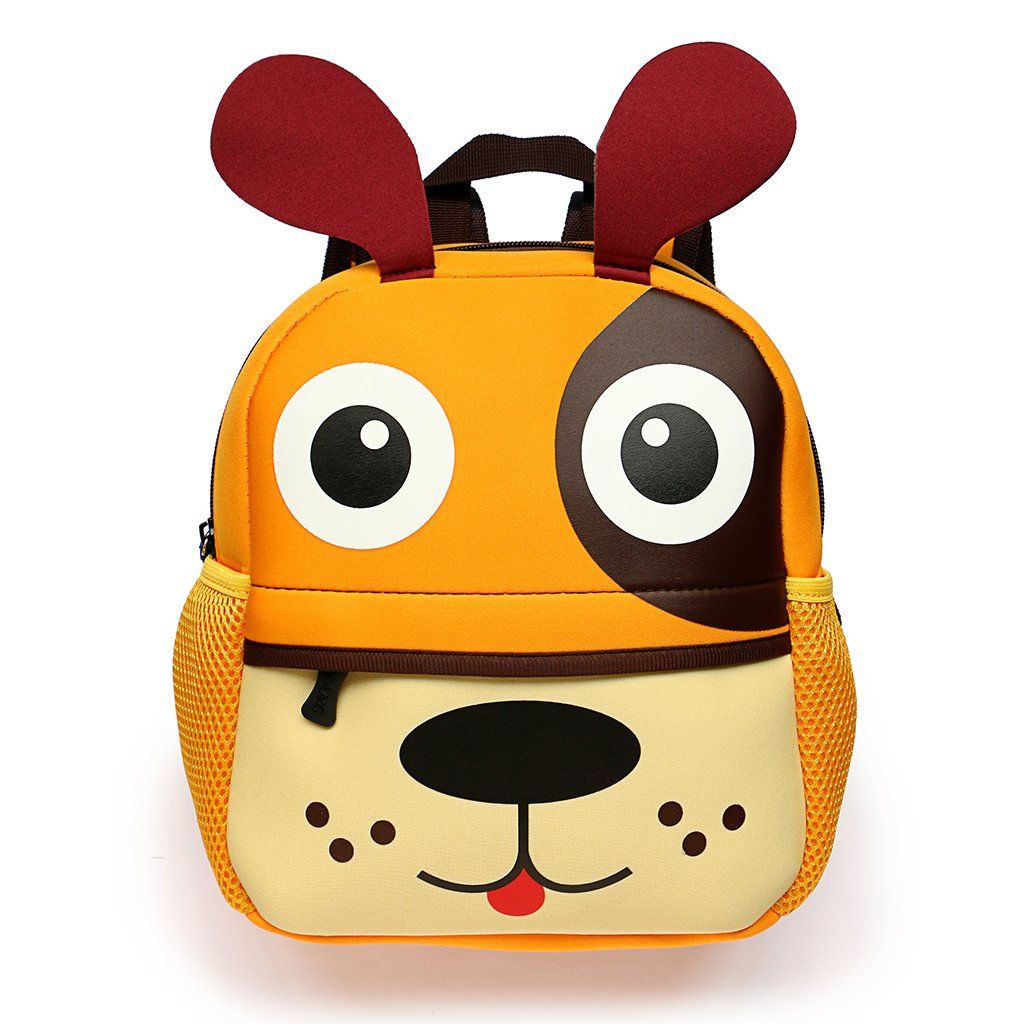 （puppy）Toddler Backpack for Boys and Girls Backpack Animal 8.3*10.2*3.15in — image 1