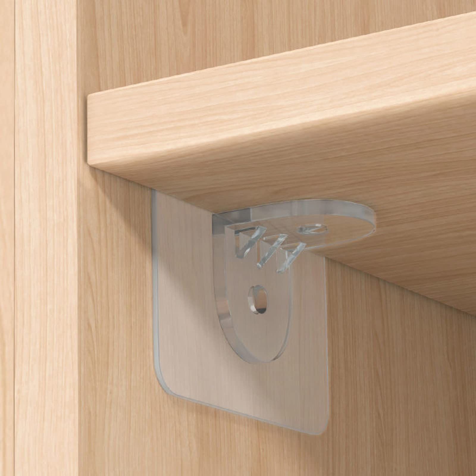 12 Pack Adhesive Shelf Bracket view 2