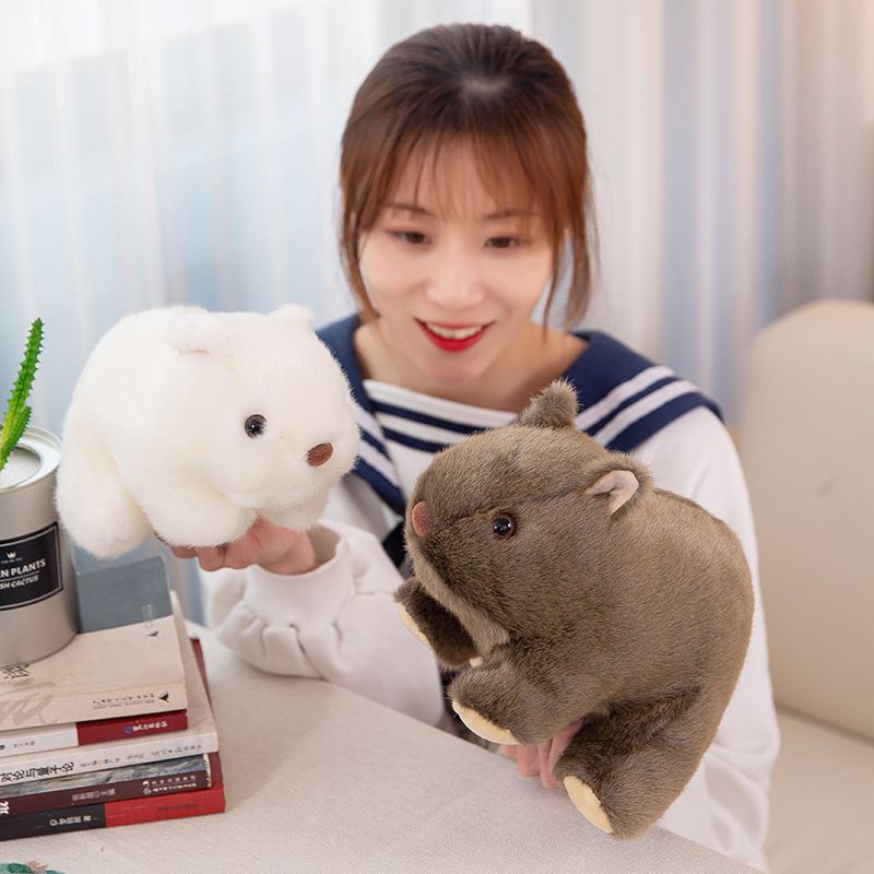 2pcs，Wombat Stuffed Animal view 3