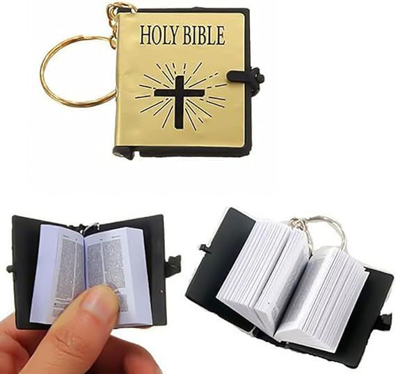3 Pcs Keychain,Miniature Real Key Chains Keyrings Handbag Pendant Xmas Gift view 5