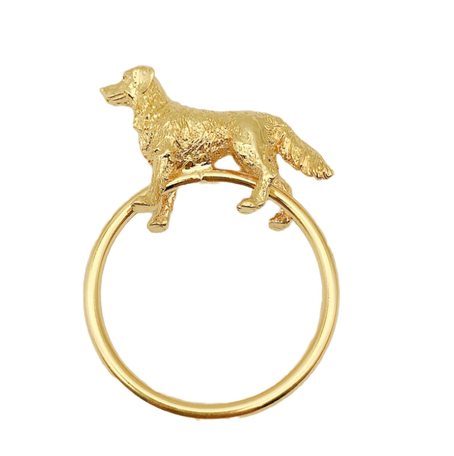 Standing Horse Shape Napkin Ring Metal Napkin Buckle Napkin Hotel/Hotel
