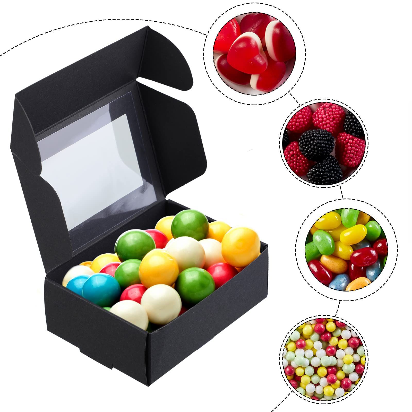 30 Pcs Soap Boxes for Homemade Soap Boxes Packaging Small Gift Box Mini Kraft view 3