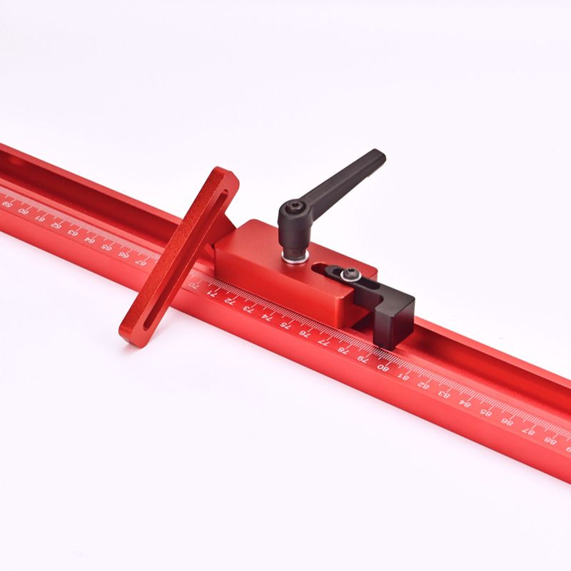 45 Type Miter Track Stop T-Track Woodworking Limiter Hand Tools Aluminum Alloy — image 1