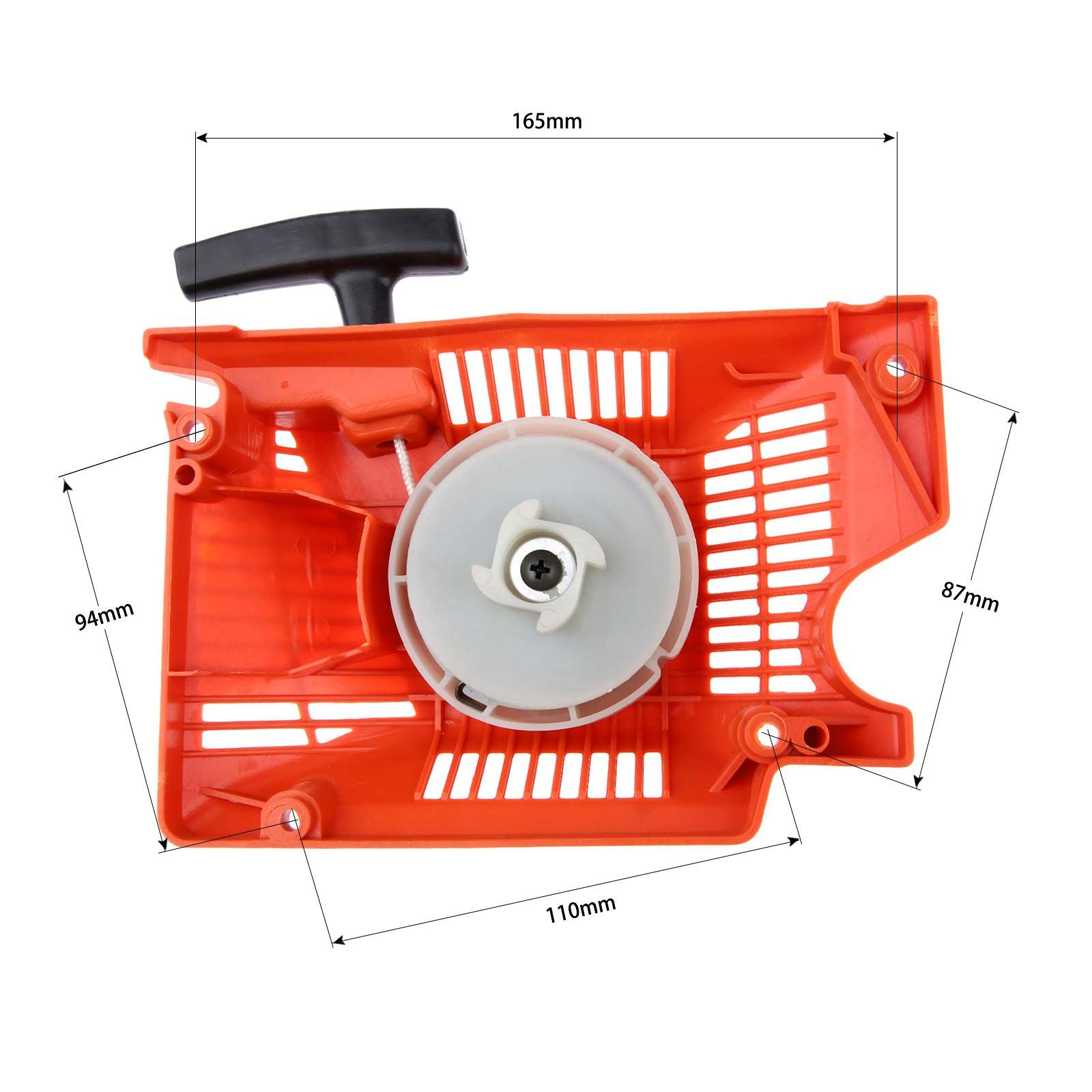 45cc 52cc 58cc Chainsaw Parts Single Recoil Pull Starter Assembly Spares for view 2