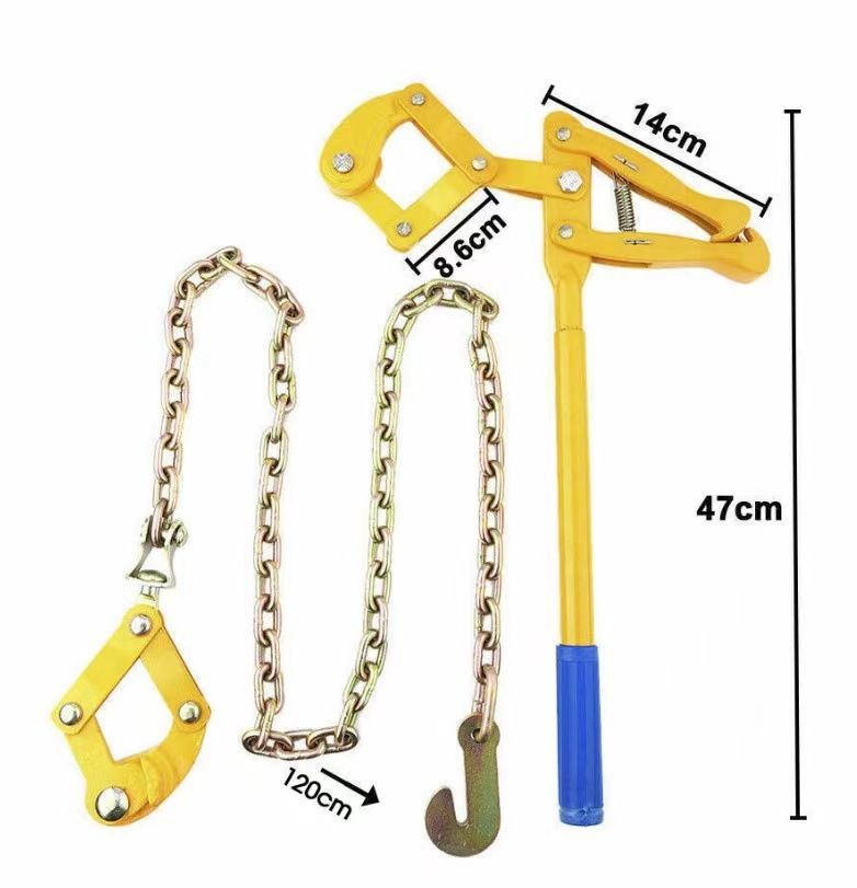 Chain Fence Strainer Electric Fence Energiser Repair Tool Barb Wire Puller view 2