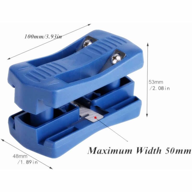 Edge Banding Trimmer, Plastic PVC Plywood Melamine Wood Manual Edge view 3
