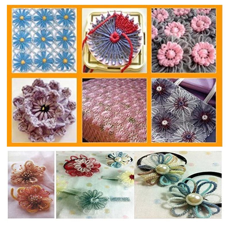 Flower Knitting Loom Kit view 5