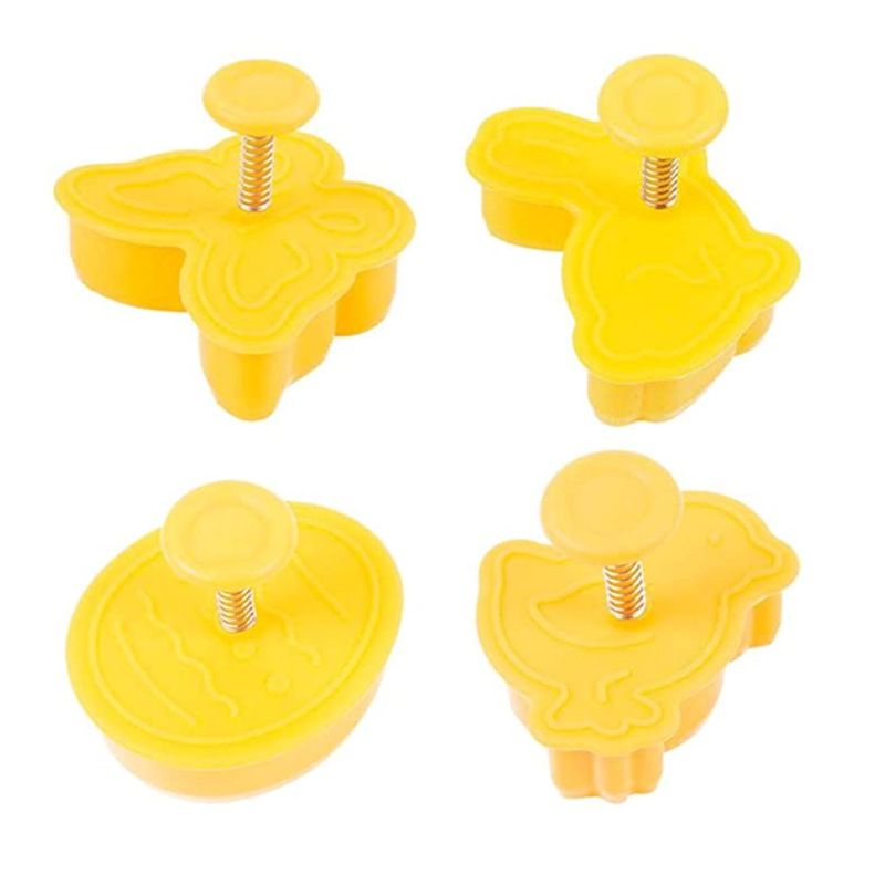 4Pcs Halloween Cookie Moulds — image 1
