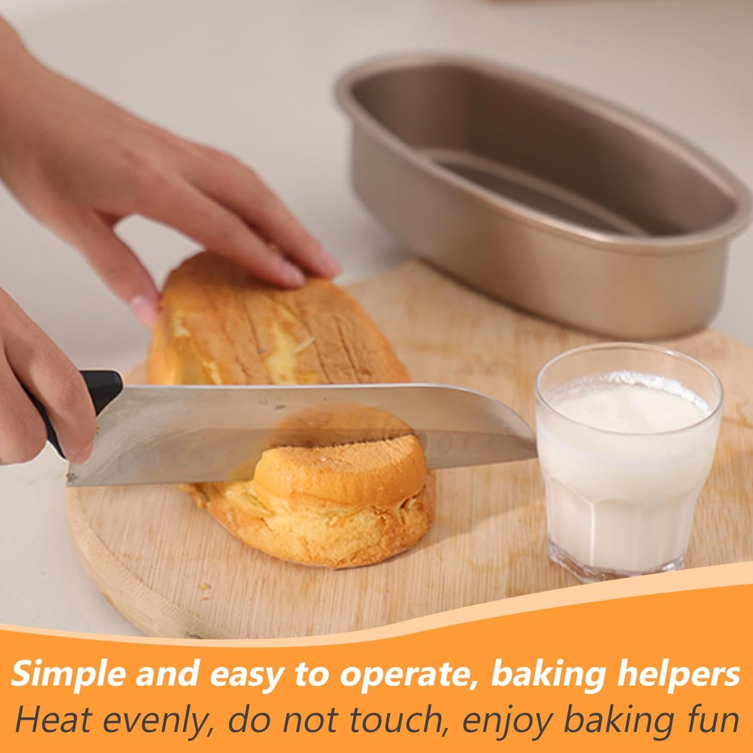 Baking Pan Cake Pan Non-Stick Cheesecake Pan Baking Mold Food Grade Carbon view 5
